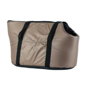 Сумка-переноска Пухнастик для котів та собак дрібних порід, капучіно, 45×23 см