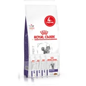 Акційний набір Royal Canin Neutered Satiety Balance для кастрованих котів з зайвою вагою, 1.5 кг+ 4 паучі у подарунок