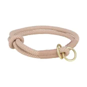 Нашийник-зашморг Trixie Soft Rope для собак, розмір L-XL, 55 см/10мм, рожевий/світло-рожевий