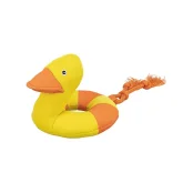 Іграшка Trixie Aqua Toy качка на мотузці, для собак, тканина, 20 см/36 см