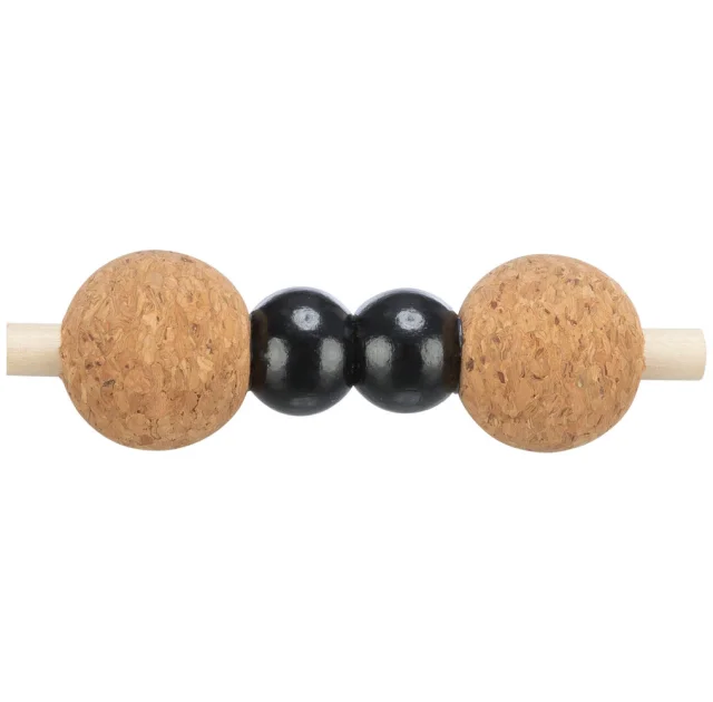Игрушка Trixie CityStyle Dumbbell гантель, для собак, пробка/дерево, 3×10 см