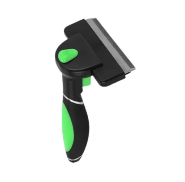 Дешеддер AnimAll Groom для собак и кошек, размер M, зеленый