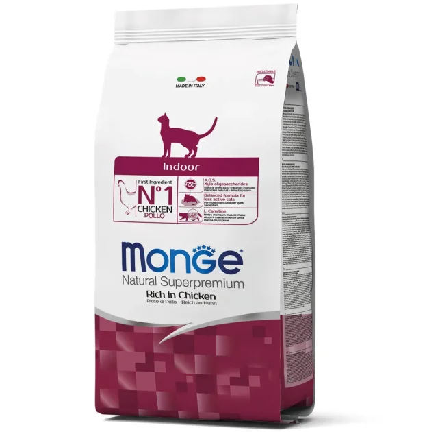 Сухой корм Monge Cat Indoor для кошек постоянно живут в помещении, 5 кг