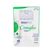 Вологий корм Monge SDE Dog Wet Mini Adult для собак, з кроликом, 100 г