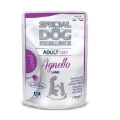 Вологий корм Monge SDE Dog Wet Mini Adult для дорослих собак середніх порід, з ягням, 100 г