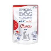 Вологий корм Monge SDE Dog Wet Medium Adult для дорослих собак середніх порід, з яловичиною, 100 г