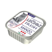 Влажный корм Monge LCE Cat Wet Fresh для кошек, с говядиной, 100 г