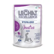 Влажный корм Monge LCE Cat Wet Sterilised для стерилизованных кошек, с уткой, 100 г