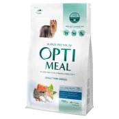 Сухой корм Optimeal для взрослых собак миниатюрных пород, с высоким содержанием лосося, 700 г