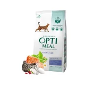 Сухой корм Optimeal для стерилизованных кошек, с лососем, 1.5 кг