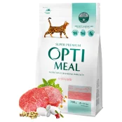 Влажный корм Optimeal для кошек, с треской и овощами, 85 г