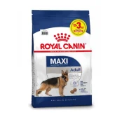 Сухой корм сухой корм Royal Canin Maxi Adult для собак крупных пород, 12+3 кг в подарок