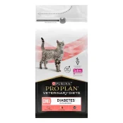 Сухой корм Purina Pro Plan Veterinary Diets DM Diabetes Feline Formula для кошек, для регулировки поступления глюкозы, 1.5 кг