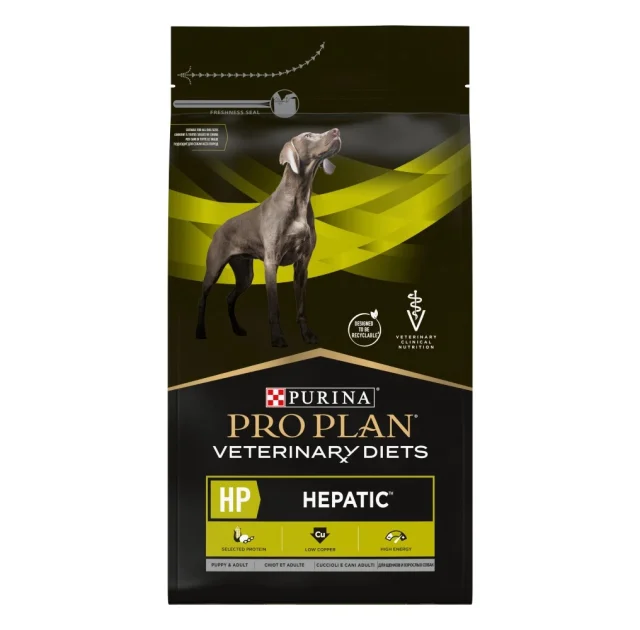 Сухий корм Purina Pro Plan Veterinary Diets HP Hepatic для собак, при хронічній печінковій недостатності, 3 кг