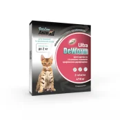 Антигельмінтний препарат AnimAll VetLine DeWorm Ultra для котів та кошенят до 2 кг, 2 таблетки Антигельмінтний препарат AnimAll VetLine DeWorm Ultra для котів та кошенят до 2 кг, 2 таблетки