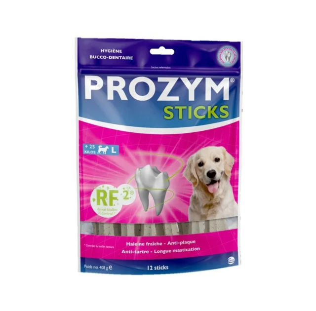 Жувальні стіки Ceva Prozym Sticks для собак, розмір L, 384 г, 12 паличок