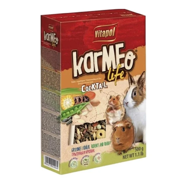 Корм Vitapol Коктейль Karmeo Life для грызунов и кроликов,  500 г