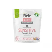 Сухий корм Brit Care Sustainable Sensitive для собак, з чутливим травленням комахи і риба, 1 кг