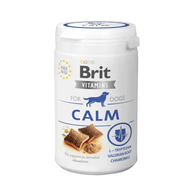 Витамины Brit Vitamins Calm для собак, для нервной системы, 150 г