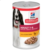 Консерва Hill's Science Plan Adult для дорослих собак, з куркою, 370 г
