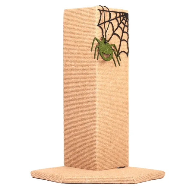 Дряпки AnimAll углове павутиння, для котів, беж, 50 см