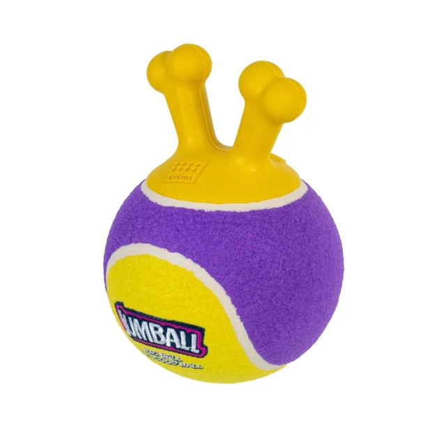 Игрушка GiGwi Jumball, Большой теннисный мяч для собак, латекс, резина, 18 см
