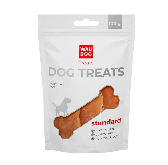 Ласощі Waudog Treats "Куряче філе", для собак, 100 г