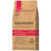 Сухий корм Grandorf Dog Medium & Maxi Rabbit & Turkey для собак середніх та крупних порід, кролик та індичка, 10 кг