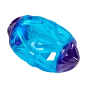 Іграшка GiGwi Edge flash Регбі м'яч для собак, гума, з підсвіткою, 15 см