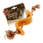 Іграшка GiGwi Gum gum Долар для собак, каучук, пенька, 13,5 см