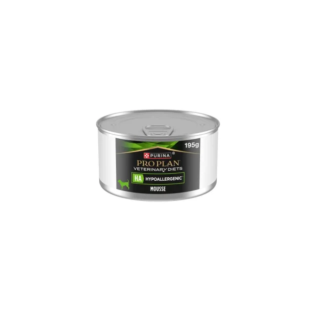 Консервы Purina Pro Plan Veterinary Diets HA Hypoallergenic при пищевой аллергии у собак,мусс, 195 г
