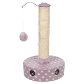 Дряпка Trixie Junior Scratching Post для котят, флис, 47 см, светло-сиреневая