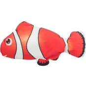 Іграшка Trixie Wiggly Fish для котів, риба, що рухається, з котячою мʼятою, 26 см