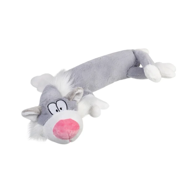 Игрушка GiGwi Plush Кот с пищалкой для собак,такнь,плюш,искусственный мех, 63 см