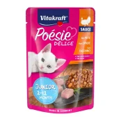 Влажный корм Vitakraft Poésie Délice для котят, индейка в соусе, 85 г