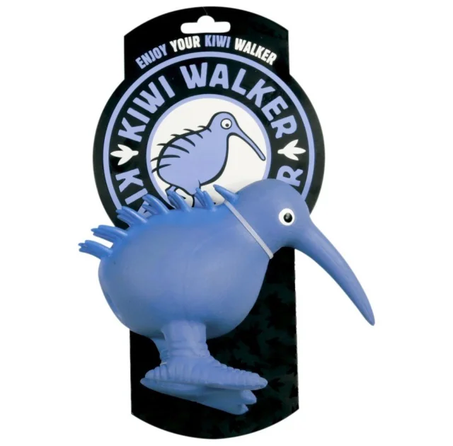 Игрушка Kiwi Walker Птица киви для собак, голубая, 8.5 см