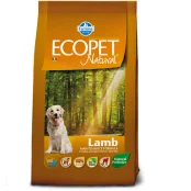 Сухий корм Farmina Ecopet Natural Adult Medium для дорослих собак середніх порід з чутливим травленням, з ягням, 12 кг