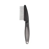 Гребінець Flamingo Comb Fine Comfort для собак, з тонкими круглими зубцями (35 шт), 21×5.5 см