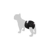 Підгузки Flamingo для собак жіночої статі, розмір S, 32-48 см, 12 штук, чорні