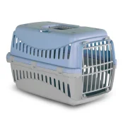 Переноска Bergamo Gipsy 1 small Light Green для тварин, пластикові дверцята, 46×31×32 см