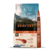 Сухий корм Bravery Lamb Mini Adult, дорослих собак дрібних порід, з ягням, 2 кг