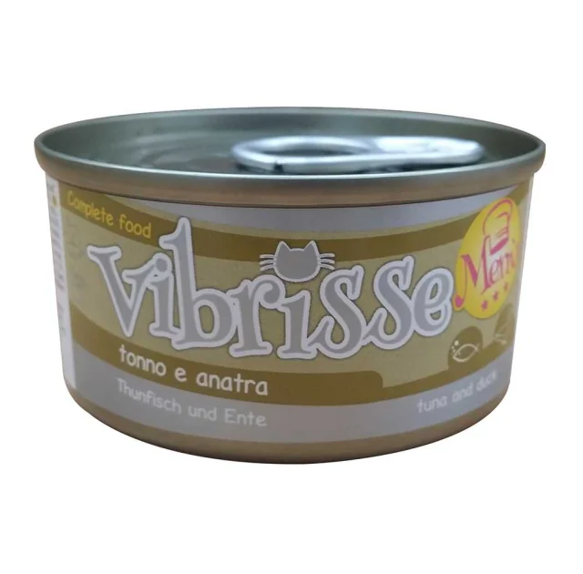 Консерва Croci Vibrisse Menu для кошек, тунец с уткой в ​​соусе, 70 г