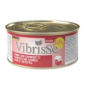 Консерва Croci Vibrisse Jelly для кошек, тунец, креветки в желе, 70 г
