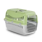 Переноска MPS Pratiko 1 metal light green, cвітло-зелений, 48×31.5×33 см, вага тварини, 12 кг