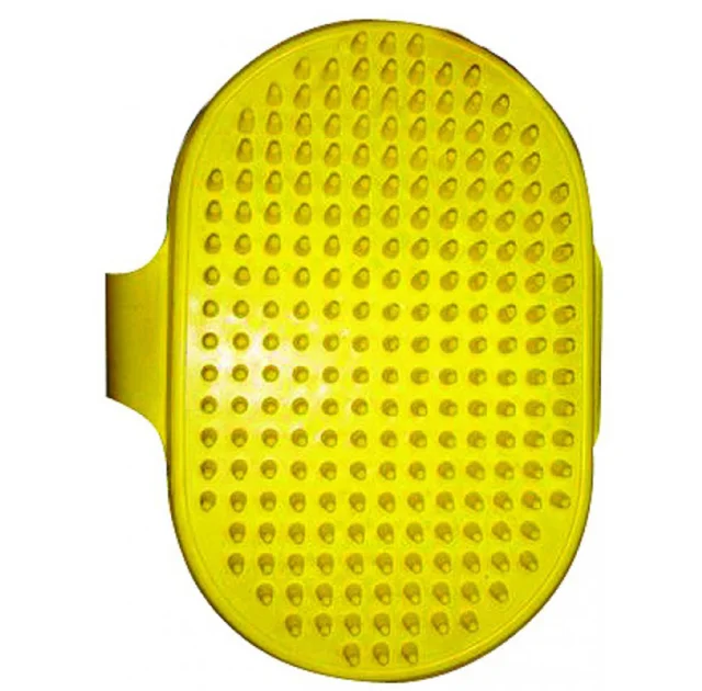 Щітка для собак Tatrapet Dog Salon, силіконова, одягається на руку 8×13 см