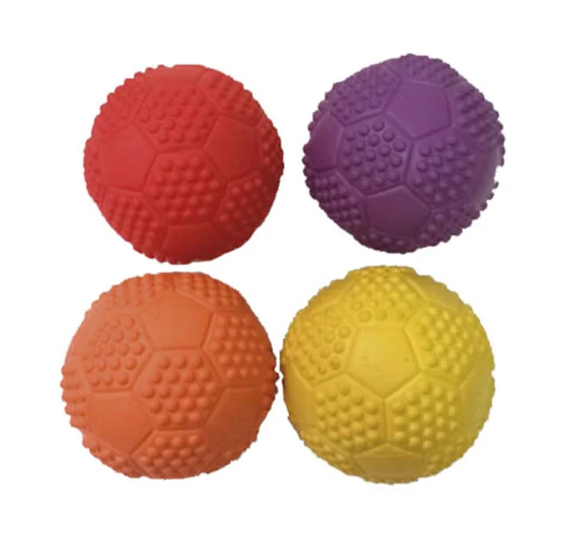 Игрушка Tatrapet Dental Gum для собак, мячик резиновый, 7.5 см, разные цвета