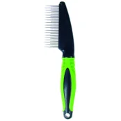 Расческа-сликер Tatrapet Expert для собак и кошек, с пластиковой ручкой, 5×21 см