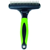 Расческа-грабли однорядные Tatrapet Expert для собак и кошек, 5×16×5 см