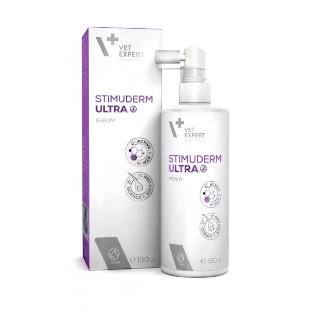 Сироватка Vet Expert Stimuderm при випадінні шерсті у собак, 150 мл