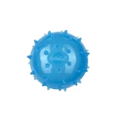 Мяч шипованный AnimAll Fun с пищалкой для собак, 45 мм, синий